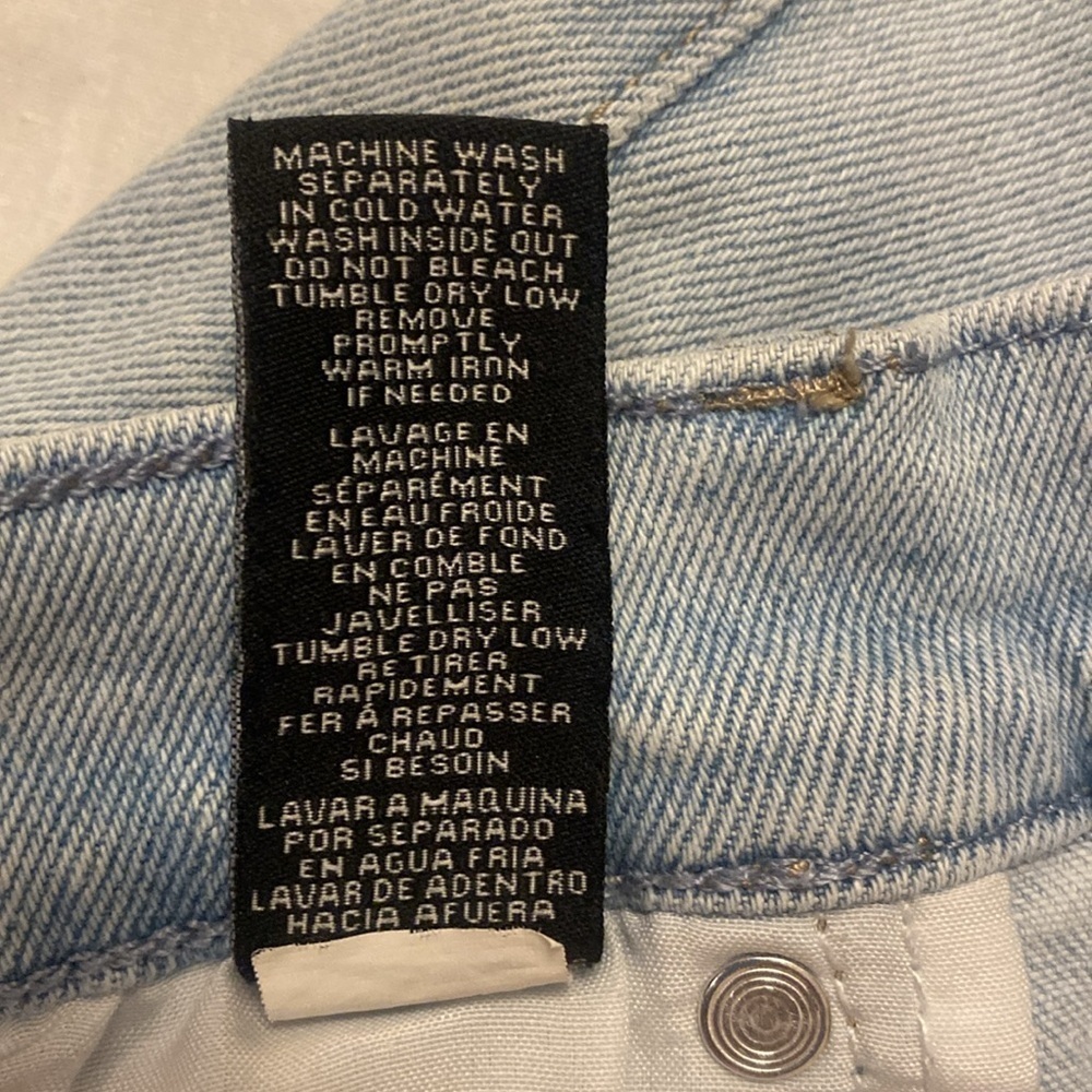 Kendall & Kylie The Icon High Rise Straight Leg Jeans Size 7 - Picture 11 of 12